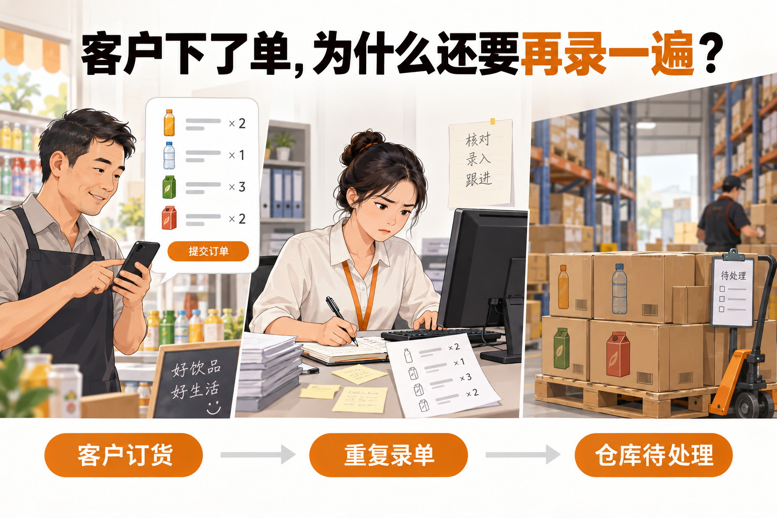 订货订单交接